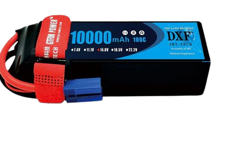 DXF 4S 10000mAh 14,8V 100C Lipo Akku