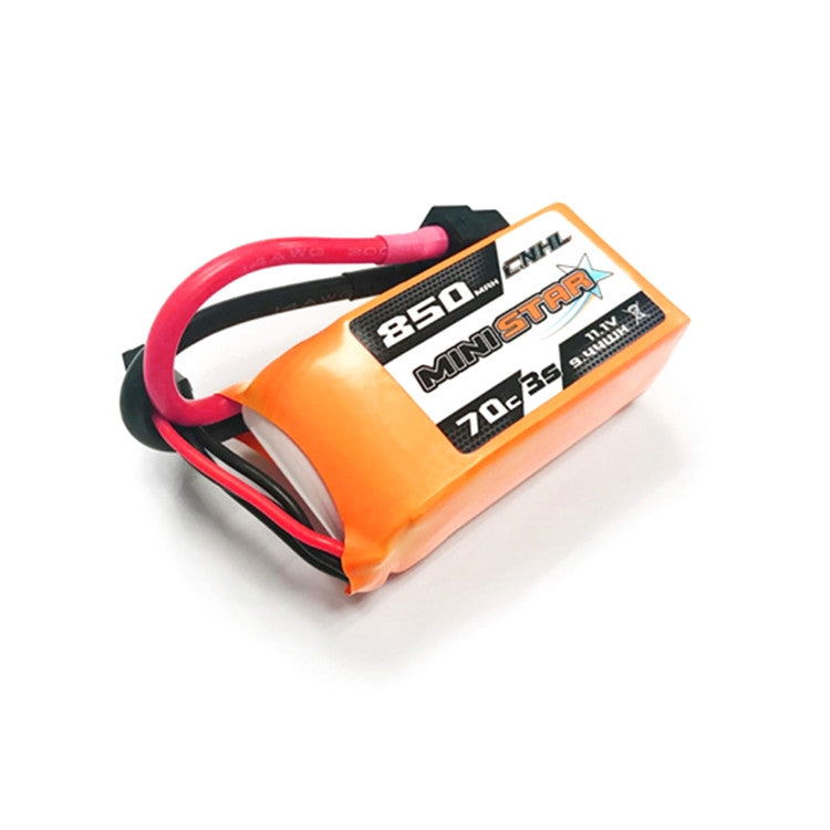 CNHL MiniStar 3S 850mAh 11,1V 70C Lipo Akku mit XT60-Stecker