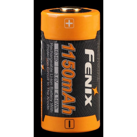 Fenix 16340 - 1150mAh, 3,6V - 3,7V ARB-L16-1150P Li-Ion-Akku RC123A