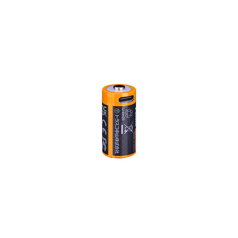 Fenix 16340 (R123A) 800mAh 3,7V ARB-L16-800UP Li-Ion Akku USB-C
