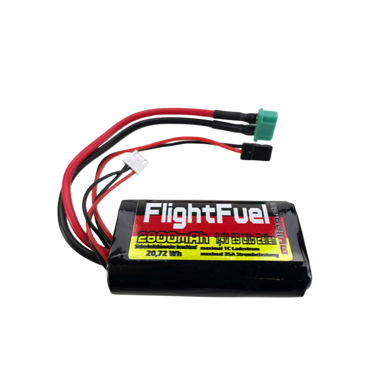 2800mAh / 2S / MPX und JR Stecker
