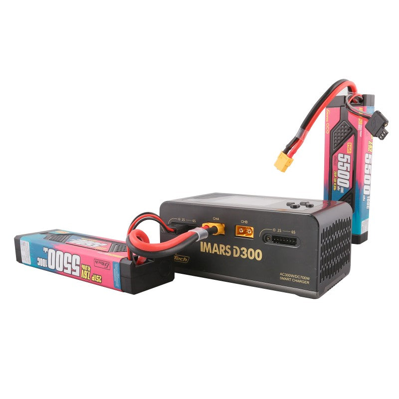 Gens Ace IMARS D300 G-Tech Channel AC/DC 300W/700W RC-Akku-Ladegerät