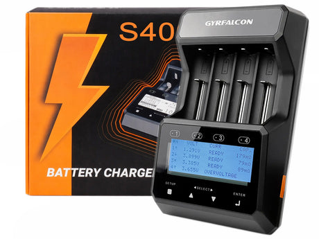 Enova Gyrfalcon S4000 professionelles Universal-Analyse-Ladegerät für alle Akku-Typen