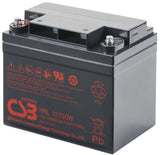 CSB HRL 12150W 12V 37,5AH Blei-Akku (AGM) Abmessungen (LxBxH): 195,6 x 130 x 172 mm