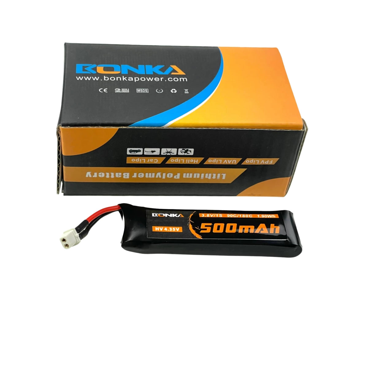 500mAh / 1S / BT2.0