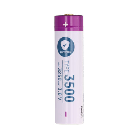 Ansmann Li-Ion Akku 18650 3,6 Volt 3500mAh, 12,6Wh, 70x18,5mm,geschützter Akku Sicherheitsbeschaltung