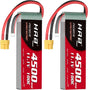HRB 3S 11,1V 4500mAh 100C LiPo Akku mit XT60 Stecker (2 St.)