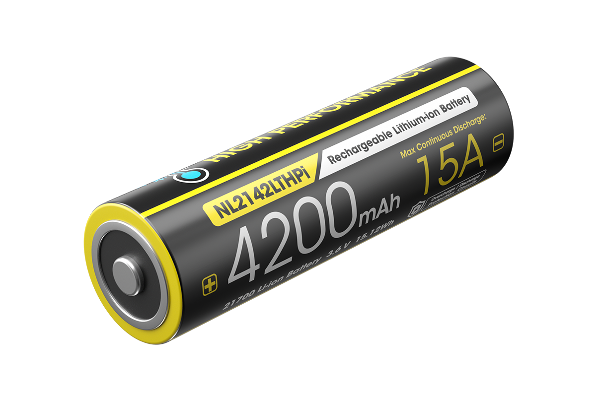 Nitecore Li-Ion Akku Typ 21700 - 4200mAh LTHPi, Low Temperature