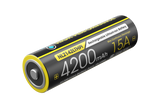 Nitecore Li-Ion Akku Typ 21700 - 4200mAh LTHPi, Low Temperature
