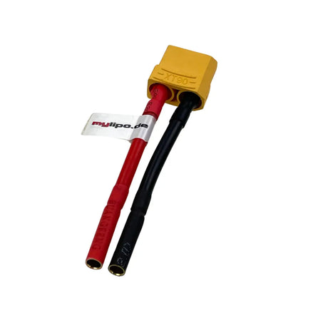 Mylipo Ladeadapter XT90 Female (Stecker) --> 4mm Goldbuchse #1