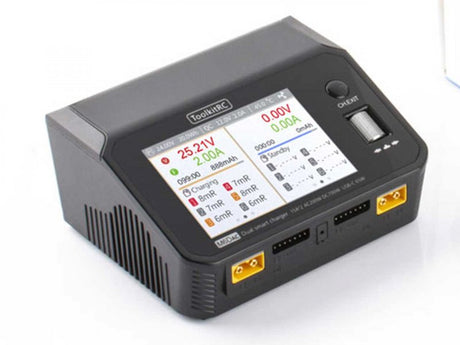 ToolkitRC M6DAC DUO Ladegerät – AC/DC Multifunktions-Ladegerät mit bis zu 700 W