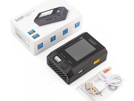 ToolkitRC M8P Ladegerät – DC Multifunktions-Ladegerät mit bis zu 600 W, ideal für mobilen Einsatz