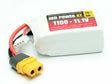Pichler RED POWER XT LiPo Akku 1100 mAh – 11,1 V 3S1P mit XT60 Stecker