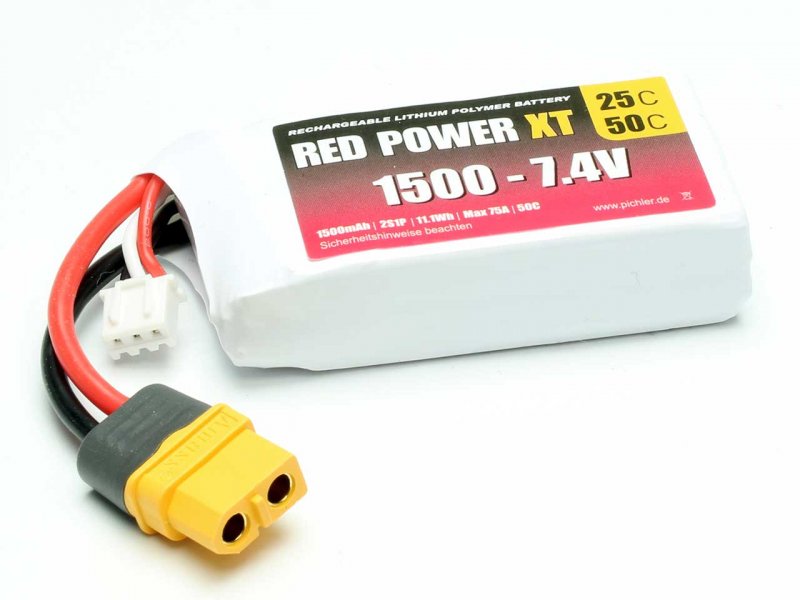 1500mAh / 2S / XT60