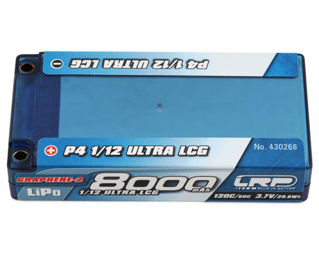 LRP Ultra LCG GRAPHENE-2 2S 8000mAh Hardcase 3.7V 120C/60C P4 1/12 LiPo