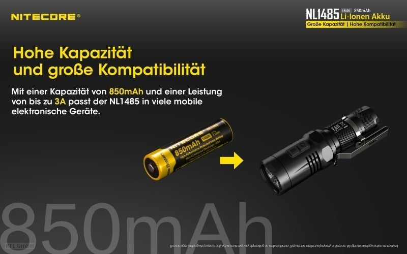850mAh