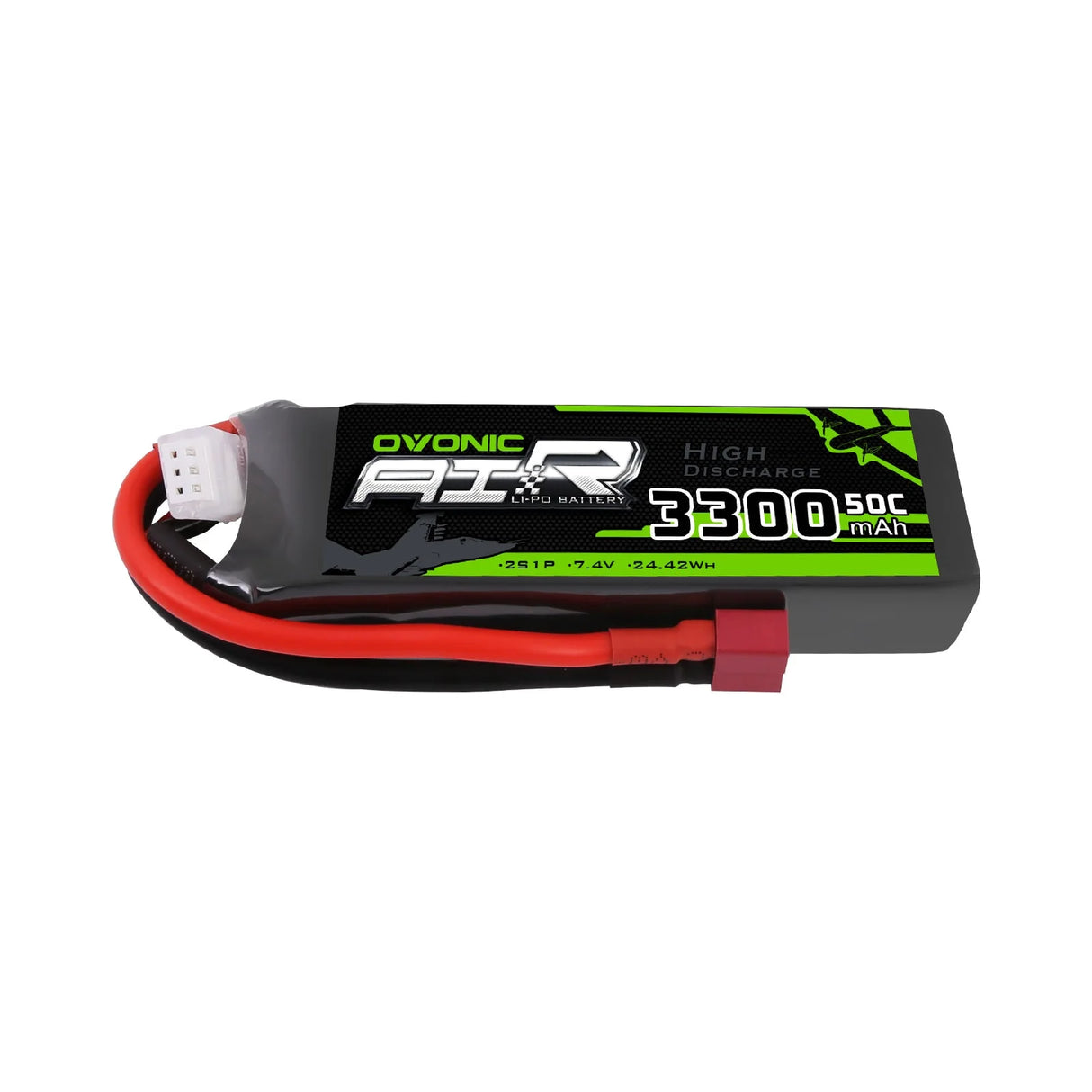 Ovonic Air 2S LiPo Akku 3300mAh 50C 7,4V mit Deans Stecker