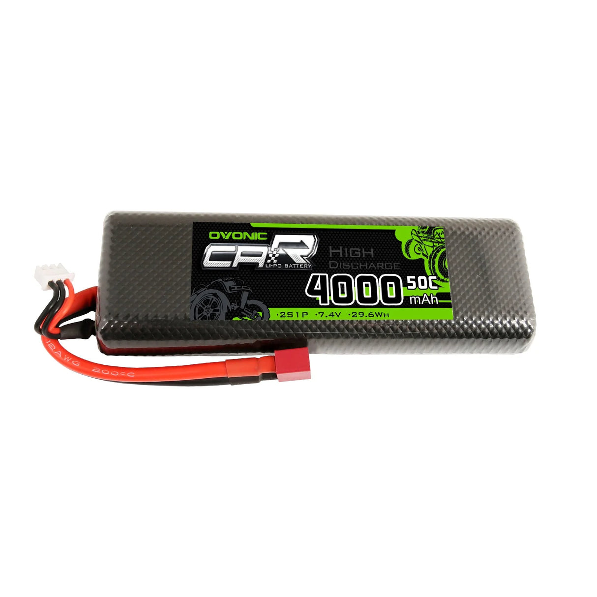 4000mAh / 2S / Deans