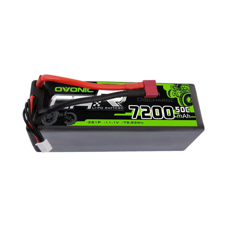 Ovonic Car 3S 7200mAh 11,1V 50C Hardcase LiPo Akkupack mit Deans-Stecker