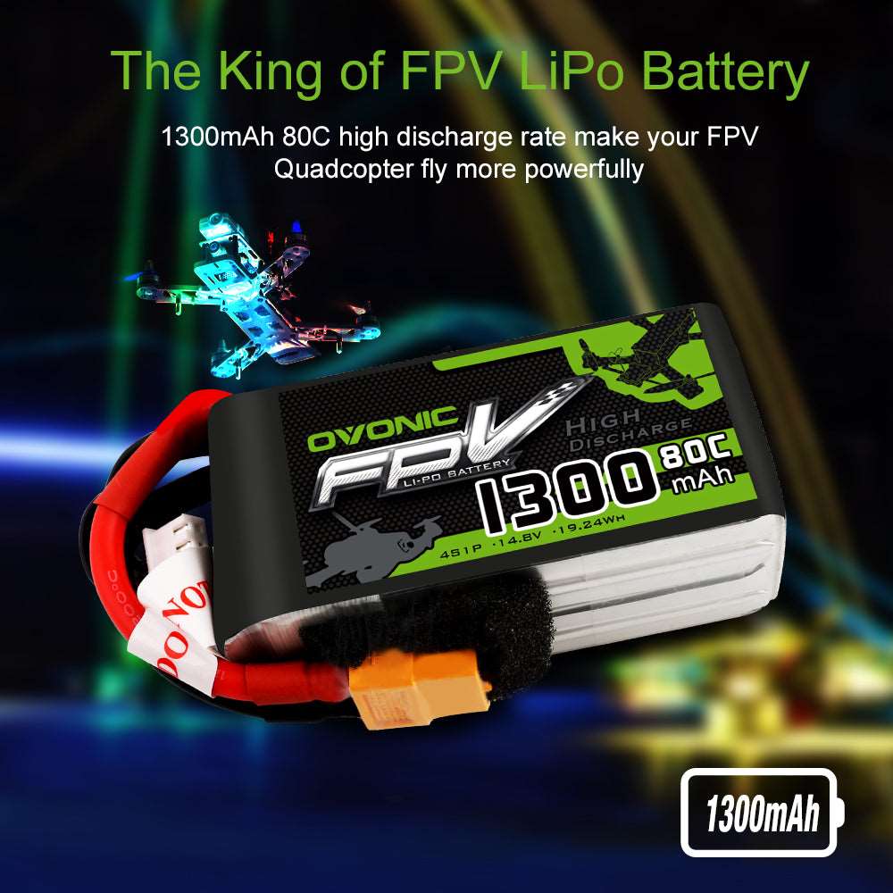 1300mAh / 4S / XT60