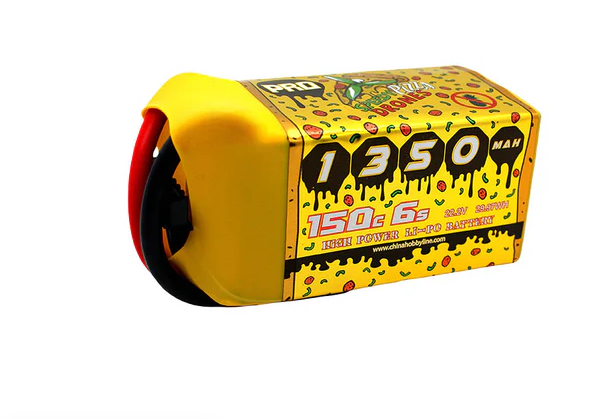 CNHL Pizza Serie 6S 1350mAh 22,2V 150C Lipo-Akku mit XT60-Stecker