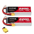 HRB 4S 2200mAh 14,8V 100C LiPo-Akku mit XT60-Stecker