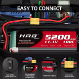 HRB 3S 5200mAh 11,1V LiPo-Akku mit XT60-Stecker (2 St.)