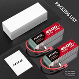 HRB 5S 18,5V 4500mAh 100C LiPo-Akku mit Deans-Stecker