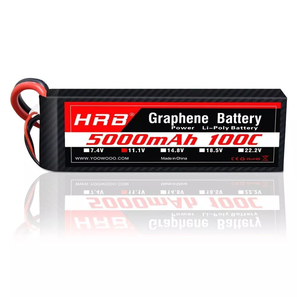 HRB 3S 5000mAh 11,1V 100C LiPo-Akku mit XT90 (2 St.)