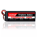 HRB 3S 5000mAh 11,1V 100C LiPo-Akku mit XT90 (2 St.)