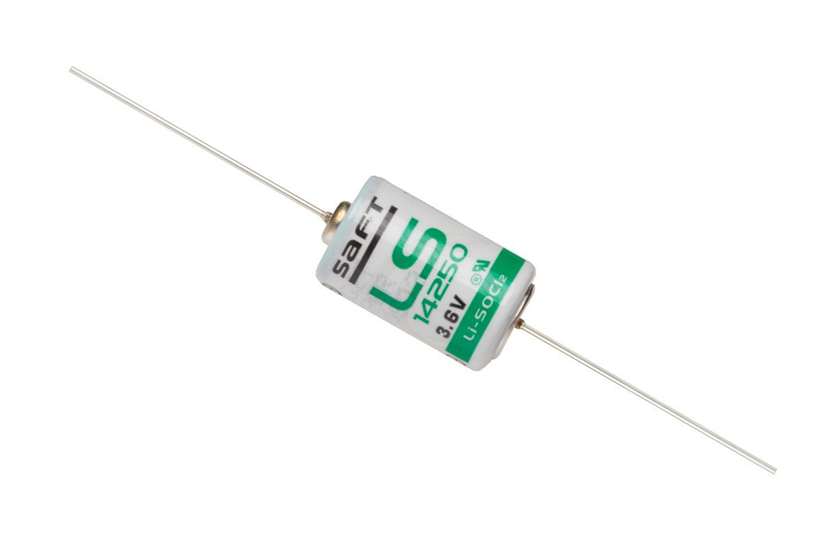 Saft LS 14250 Axial - 3,6V Lithium Batterie 1200mAh