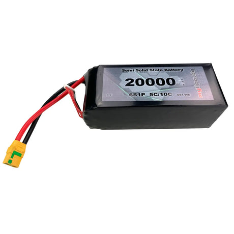 Mylipo Semi-Solid-State Lipo Akku 20.000mAh 22,2V 5C MULTICOPTER XT90 Antiblitz