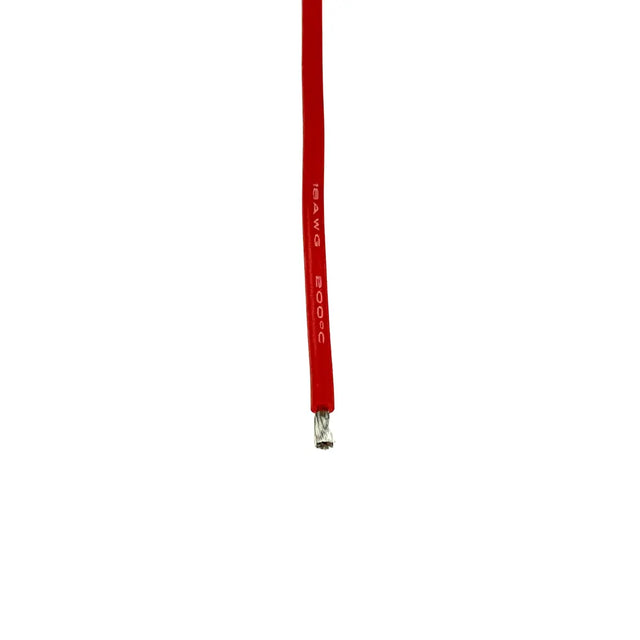 Silikonkabel 18AWG (0,82mm²) rot/schwarz