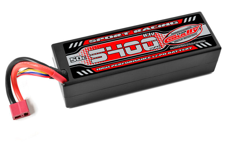 Team Corally C-49135-D Team Corally - Sport Racing 50C - 5400Mah - 3S - 11,1V - T-PLUG - Hard Case