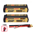 DXF 2S 6600mAh 7,6V 150C 5mm GOLDEN-NGP Deans Stecker (2 Stück)
