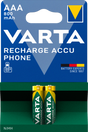 Varta Phone Power 56813 AAA Micro Akku Ni-MH 1,2V/800mAh - Blister 2 S