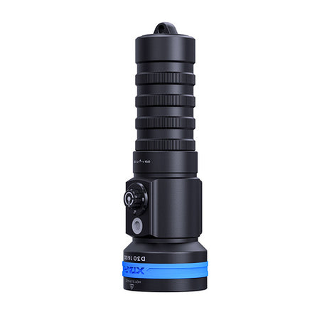 Xtar Tauchlampe D30-1600 SET mit Ladegerät und 1x 26650 Li-Ion Akku