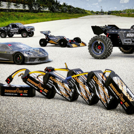 CNHL Racing Series 10000mAh 14,8V 4S 100C Lipo-Akku mit EC5-Stecker - LiPo24.de