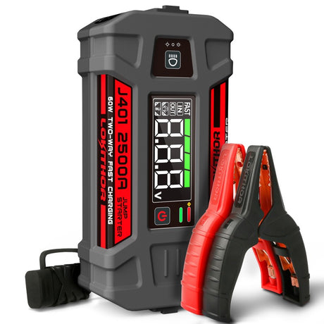 Lokithor 2500A 12V 74 Wh Lithium-Starthilfe - LiPo24.de