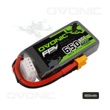 Ovonic 3S 650mah 80C 11.1V XT30 Lipo Akkupack (4 St.) - LiPo24.de