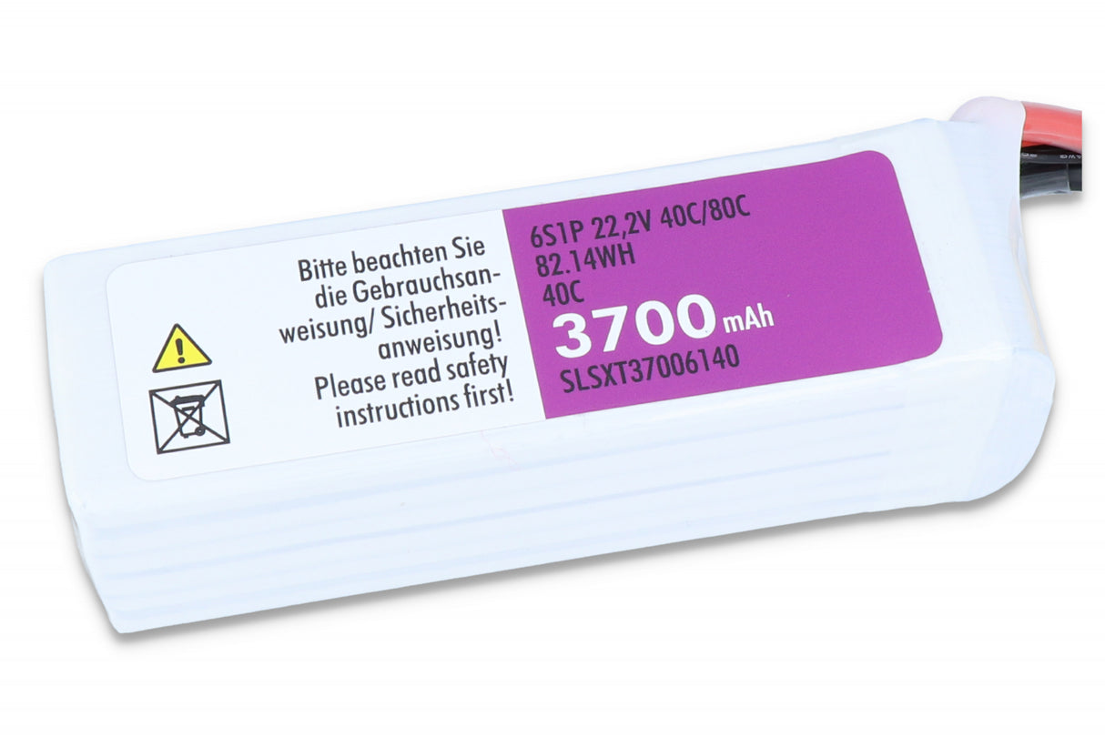SLS XTRON 3700MAH 6S1P 22,2V 40C/80C - LiPo24.de