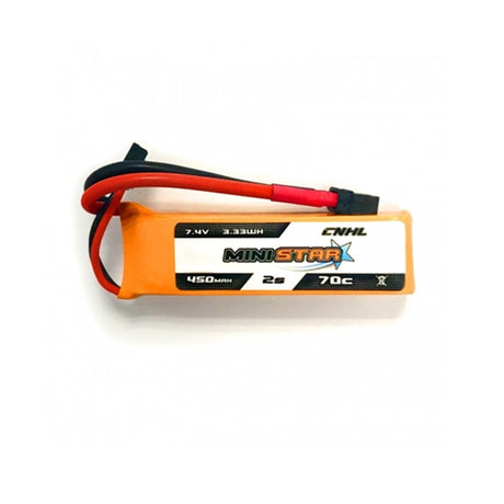 CNHL MiniStar 450mAh 7,4V 2S 70C Lipo Akku mit XT30U - LiPo24.de