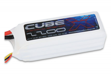SLS X-CUBE 2200MAH 4S1P 14,8V 40C/80C - LiPo24.de