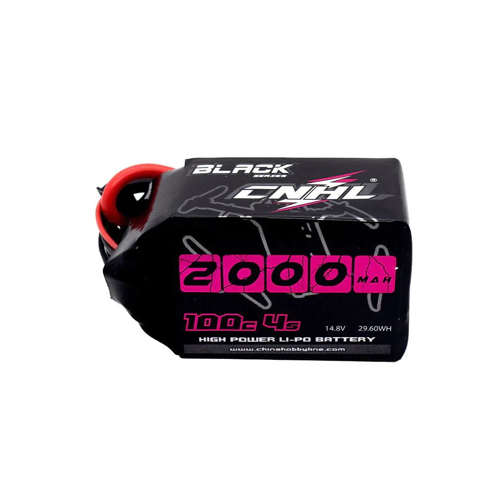 CNHL Black Series 2000mAh 14,8V 4S 100C Lipo-Akku XT60-Stecker - LiPo24.de