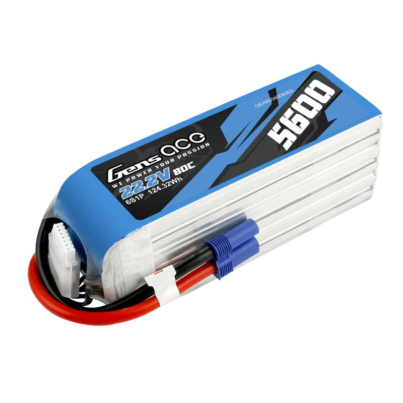 5600mAh / 6S / EC5