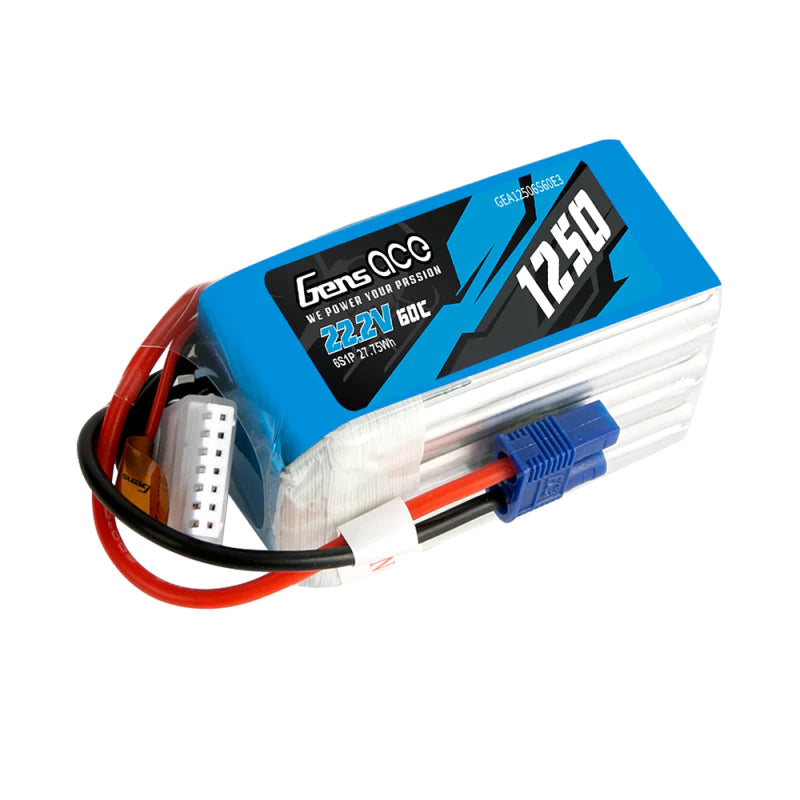 1250mAh / 6S / EC3