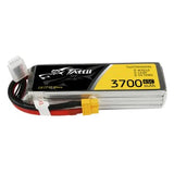 Tattu 3700mAh 14.8V 45C 4S1P Lipo Akku mit XT60 - LiPo24.de