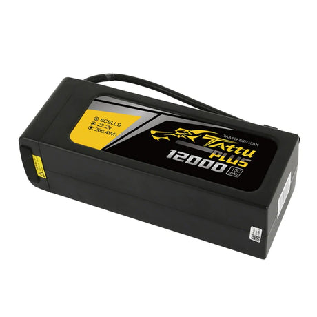 Tattu Plus 12000mAh 22,2V 15C 6S1P Lipo Akkupack mit AS150+XT150 Stecker