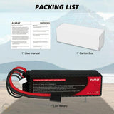 HRB 4S 9500mAh 14,8V 120C TRX LiPo Akku - LiPo24.de