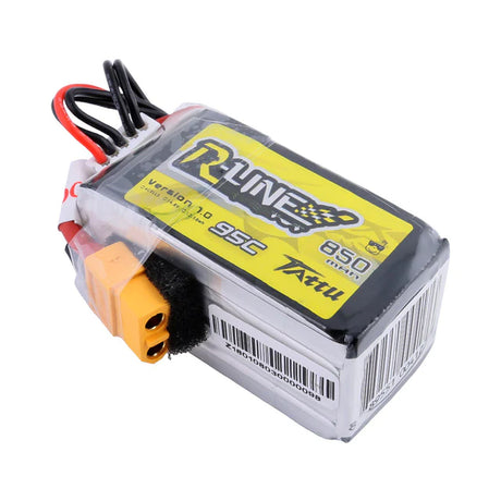 Tattu R-Line 850mAh 4S1P 95C 14.8V Lipo Akkupack mit XT60 Stecker - LiPo24.de